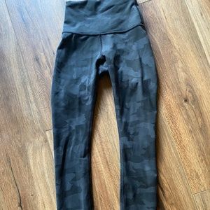 Lululemon align leggings coal multi size 0
